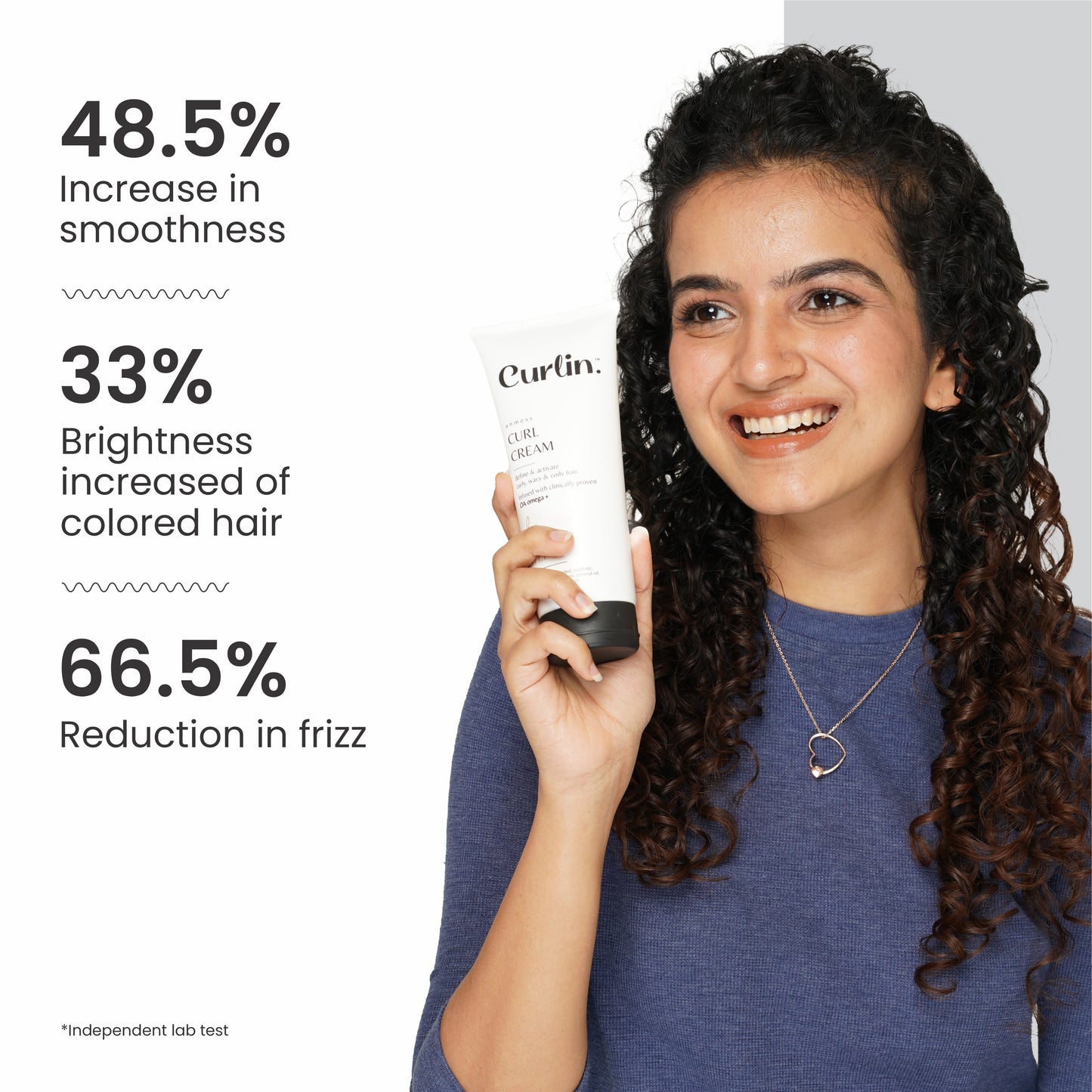 Leave-In Cream for Defined Curls with natural OA Omega+ - 50ml